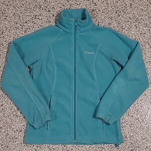 Columbia Women's Blue Fleece Jacket Size Small